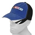 NASCAR Blue Front Black Baseball Hat