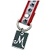 Dog Paw Print Letter M Pet Lover Charming KEYper Keychain