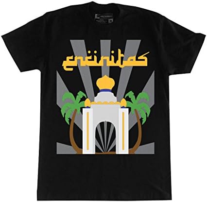 To The Stars Encinitas Temple T-Shirt (Small, Black)