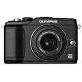 Olympus PEN E-PL2 12.3 MP CMOS Micro Four Thirds Interchangeable Lens Digital Camera with 14-42mm Lens (Black)