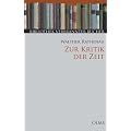 Zur Kritik der Zeit