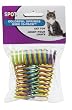 Ethical Pet Wide Durable Heavy Gauge Plastic Colorful Springs Cat Toy, 10-Pack Ethical Pet Wide Durable Heavy Gauge Plastic Colorful Springs Cat Toy, 10-Pack
