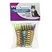 Ethical Pet Wide Durable Heavy Gauge Plastic Colorful Springs Cat Toy, 10-Pack