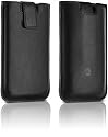 DLO 63054 Slim Sleeve Leder-Tasche mit Lasche f&uuml;r Apple iPod Touch 2.Gen u. 3.Gen schwarz