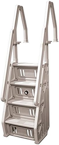 Deluxe 24" Drop In Pool Step For Above Ground Pools - Taupe