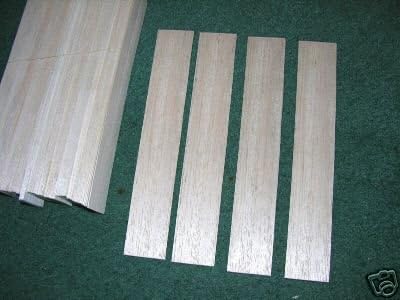 High quality Model Balsa Wood 500 Sheets ply 12x2 1/16