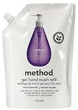 Method Gel Hand Wash Refill Pouch, French Lavender, 34 oz (Quantity of 2)