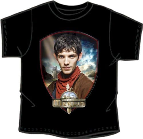 Merlin BBC Series Official 'Merlin' Exclusive Design Collectable T-shirt CHILD SIZE (medium)