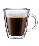 Bodum Bistro Double-Wall Insulated Glass Mug, Set of 2 by Bodum