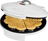 Produkt-Bild: Clatronic 261650 WA 3275 Herzchenwaffelautomat mit Regler, wei&szlig;
