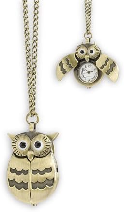 Owl Pocket Watch