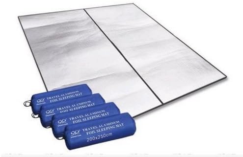 Carzy Shopping 200*250 Outdoor Aluminum Moisture-proof Pad Aluminum Foil Cushion