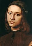 Acrylic Fridge Magnet Perugino Pietro Portrait of a Young Man (detail) 1495