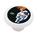 Astronaut Space Jet Decorative High Gloss Ceramic Drawer Knob