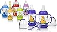 Nuby 2 Pack Nurtur Care Infa Feeder Set, 4 Ounce, Colors May Vary