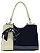 Scarleton Elegant Two Tone Satchel H14230219 - Off White/Navy