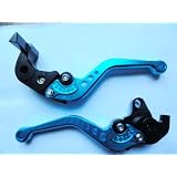 02-03 Honda CBR 954rr Brake Clutch Levers 954 Rr Blue Motor-041 