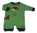 Bright Bots Baby Boys Pirate Romper in Green size 6-12 months