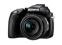 Olympus SP-570UZ Digitalkamera (10 Megapixel, 20-fach opt. Zoom, 6,9 cm (2,7 Zoll) Display, Bildstabilisator)