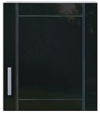 Pharao24 Küchen Hängeschrank 50 anthrazit alu Boston
