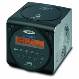 Roberts Radios Stereo Clock Radio With CD Bookmark