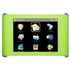 Dane Elec - Music Touch - Lecteur mp3 / mp4 - 8 Go - Vert