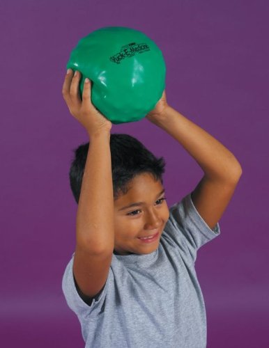 Sportime Yuk-E-Ball Medicine Ball - 4.4 lbs (2kg) - 7 inch Diameter - Green On Sale