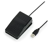 USBフットペダルスイッチ マウス操作対応 RI-FP1BK