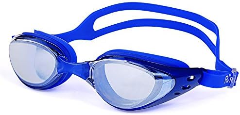 Swimming Glass, AiGoo Mirrored Anti-fog U.V Protection Swim Goggles for Adult, Men, Women,Indoor and Open Water Swimming(Dark Blue)