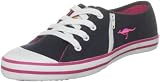 Kanagroos Women's Maryport Lace Navy Blue Lace Up Trainer