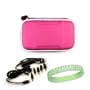 TomTom GPS Models(TomTom One XL Seires, TomTom GO Series,..ect) Size 4.3. Hot Pink (Magenta) 2nd Edition Eva Carrying Case for All Size 4.3 Garmin Models + Car Charger + Live*Laugh*Love Wristband!!!