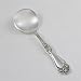American Beauty Rose by 1847 Rogers, Silverplate Bouillon Soup Spoon