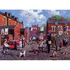 Falcon Deluxe Puzzle - Wartime Street (1000 pieces)
