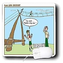Rich Diesslins Funny KNOTS Scouting Cartoons - Knots Law - Obedient - Mouse Pads