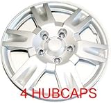 IMAGE OF NEW SET OF 4 WHEEL COVERS NISSAN ALTIMA 16
