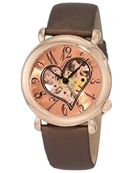 Stuhrling Original Womens 109Set Amour Aphrodite Cupid Automatic Skeleton Watch Set