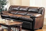 Cheap Harper Overstuffed Leather Sofa with Couches  For Sale – Discount DeluxeComfort.com Couches