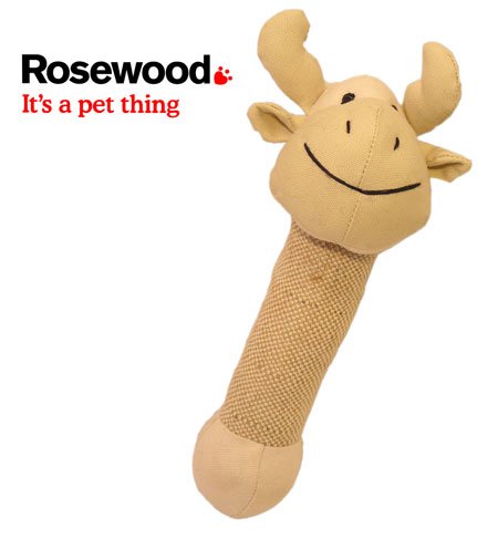 See (Jolly Doggy) Prancer Reindeer Dog Toy