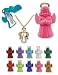 Guiding Angel Crystal Birthstone Pendant w/ Figural Gift Box!