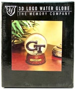 NCAA 3D Logo Water Snow Globe