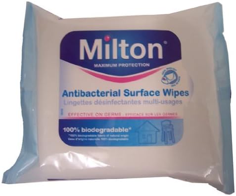 Milton Antibacterial Surface Wipes 30 by Milton