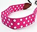 Bluecell AR-007 Pink Color with White Dots Digital DSLR Camera Camcorder Neck Shoulder Straps Belt for Canon Nikon Samsung Olympus Sony Fujifilm Panasonic