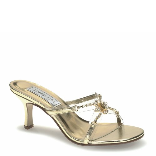 Women's Tiffany Sandal Color: Gold, Size: 5.5