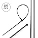 Outdoor Xtreme Heavy Duty Self-Locking Zip Ties Cable Ties,8-Inches,100-Pack