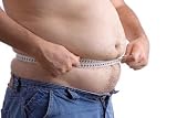 Fat Man Holding a Measurement Tape - Peel and Stick Wall Decal by Wallmonkeys