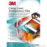 3M CG3700 OHP Colour Laser Transparency Film for Hewlett Packard LaserJet Series Printers Ref CG3700 [Pack 50]
