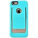 iPhone 6 Case, iPhone 6s Case, CellJoy [SLiM CLiP] Hybrid Case [Built in Belt Clip] [TPU] (Turquoise Teal) Protective Cover Skin