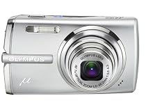 Olympus Mju 1010 Digitalkamera (10 Megapixel, 7-fach opt. Zoom, 6,9 cm (2,7 Zoll) Display, Bildstabilisator) Starry Silver