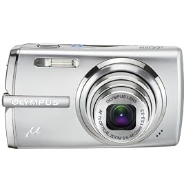 Olympus Mju 1010 Digital Camera - Starry Silver (10.1MP, 7x Optical Zoom) 2.7 inch LCD