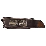 MITSUBIHI GALANT 99-03 HEADLIGHTS BLACK AMBER by AnzoUSA